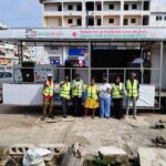 LANCEMENT OFFICIEL DE LA CAMPAGNE MOBILE DE SENSIBILISATION A ANGRE PETRO IVOIRE DANS LA COMMUNE DE COCODY