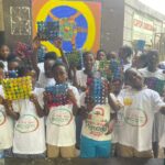 Atelier artistique de recyclage au Groupe Scolaire RAN dans la commune du Plateau