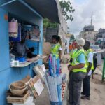 SENSIBILISATION DE PROXIMITÉ DANS LES ENVIRONS DU SUPERMARCHÉ SUPER U DANS LA COMMUNE DU PLATEAU