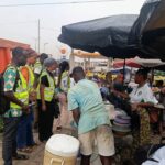 Sensibilisation à Angré Petro Ivoire dans la commune de Cocody