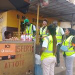 Escale des agents de sensibilisation au Quartier Belle Ville dans la commune d’Anyama