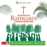 ECOTI SA souhaite à toute la communauté Chrétienne un bon dimanche des Rameaux et une excellente semaine Sainte.